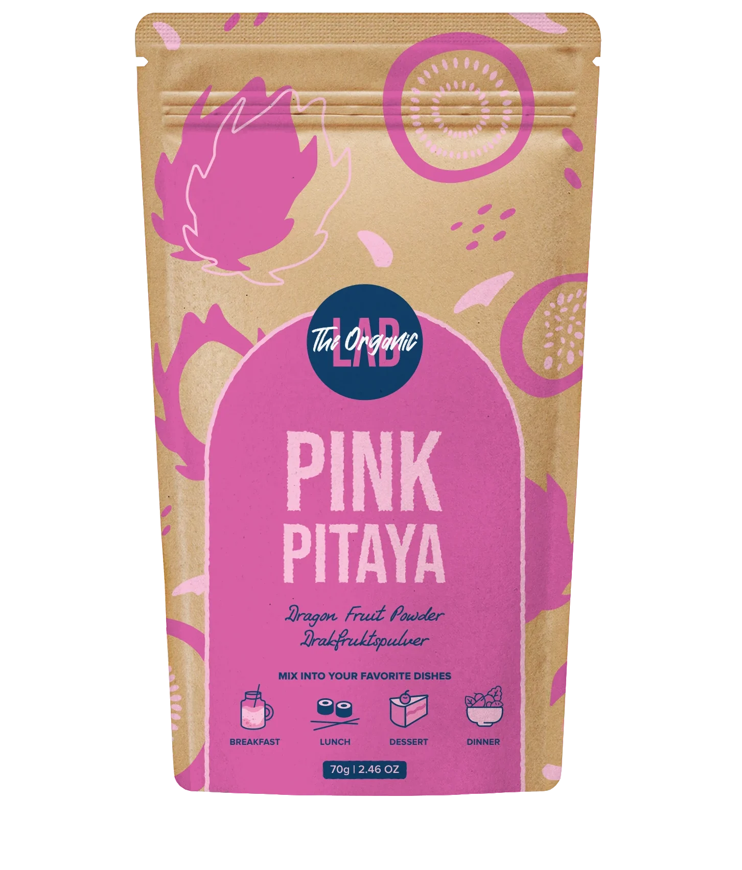 Ružičasta pitaja u prahu