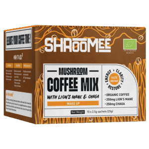 Organska mješavina kave s lavljom grivom i chagom