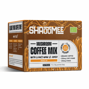 Organska mješavina kave s lavljom grivom i chagom